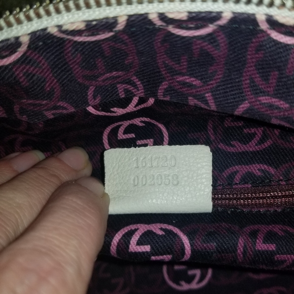💌Gucci Off White Princy Boston Leather Handbag - Picture 8 of 15